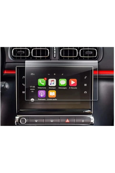 ZDN Case Citroen C3 Aircross Navigasyon Multimedia 9h Nano Ekran Koruyucu