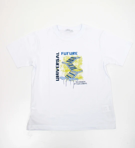 Erkek Çocuk Nk Staırs T Shırt  NK-48551 ürün görseli