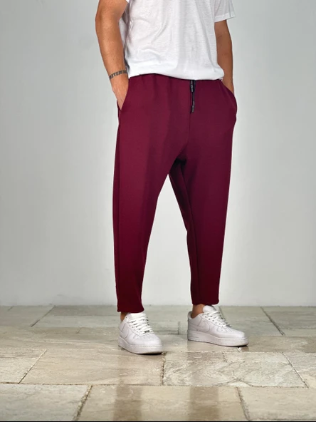 Bordo Baget Pantolon - 1