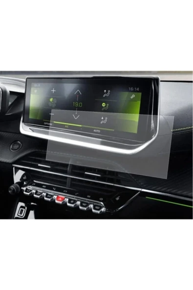 ZDN Case Peugeot 2008 10 Inç Multimedya Ekran Koruyucu 9h 2019-2020 - Resim 2