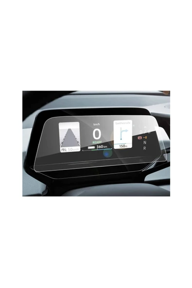 ZDN Case Volkswagen ID.4 Navigasyon Ve Gösterge Paneli Uyumlu Nano Ekran Koruyucu Multimedya - Resim 2