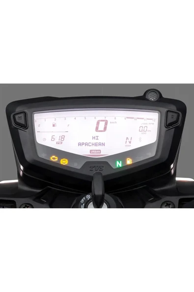 ZDN Case TVS Apache RTR 200 Dijital Gösterge Uyumlu 9H Nano Ekran Koruyucu