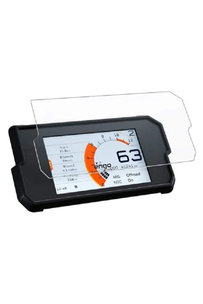ZDN Case KTM 790 Adventure Bilgi Ekranı Gösterge 2020 2021 2022 2023 Uyumlu 9h Nano Ekran Koruyucu