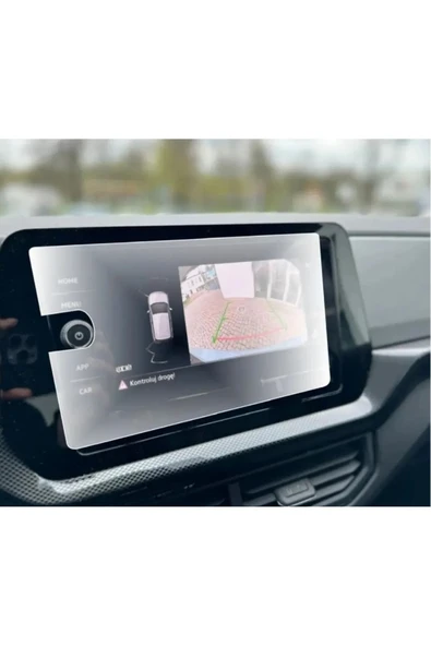 ZDN Case Volkswagen T-Cross 8 inç Multimedya Uyumlu Tek tuş 9H Nano Ekran Koruyucu
