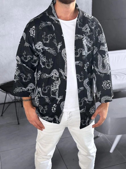 Yılan Desenli Kimono