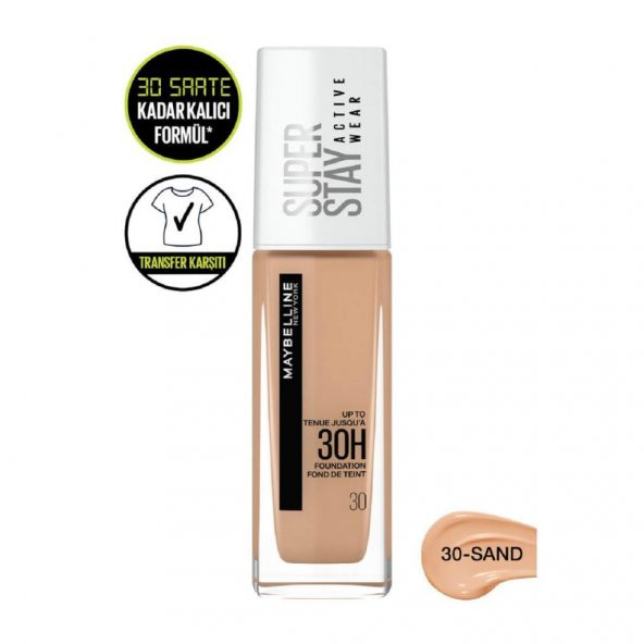 MAYBELLİNE SUPERSTAY 30H ACTİVE WEAR FONDÖTEN 30