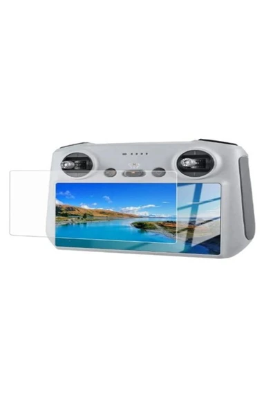 ZDN Case DJI Air 3S Fly Uyumlu Uzaktan Kumandası (DJI RC 2) ekranı için 9H Nano Ekran Koruyucu (2 adet)