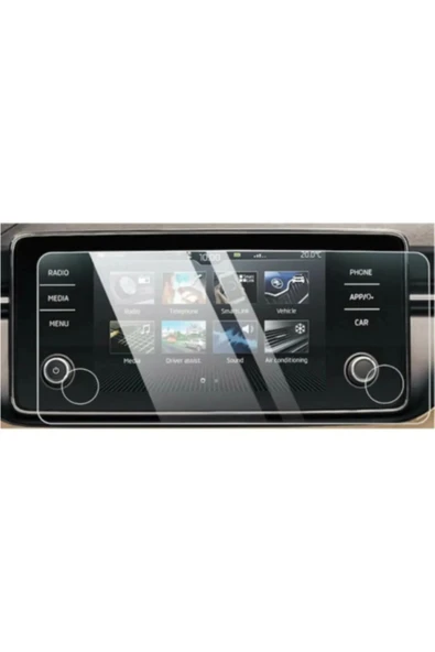 ZDN Case Skoda Scala Navigasyon Multimedia Teyp Multimedya Nano Ekran Koruyucu Film