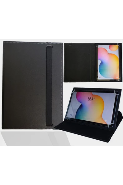ZDN Case Dark EvoPad M1042 (3G) - 10.1"  Tablet Uyumlu Standlı Üniversal Kapaklı Tablet Kılıfı ürün görseli