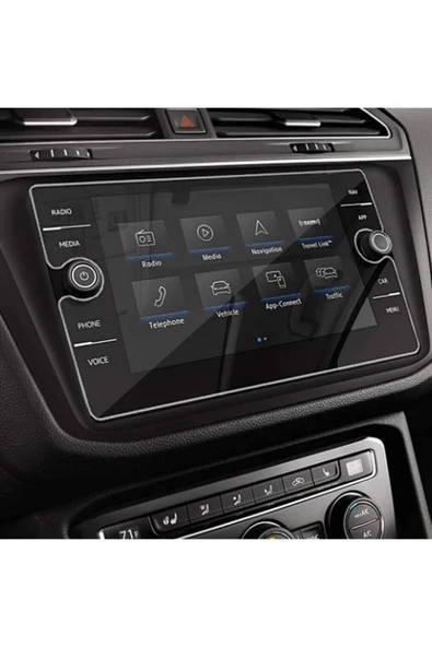 ZDN Case Volkswagen Tiguan 8 inç Navigasyon Nano Ekran Koruyucu 9h Film ürün görseli
