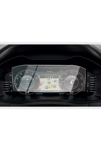 ZDN Case Skoda Superb Dijital Gösterge Nano Ekran Koruyucu Film
