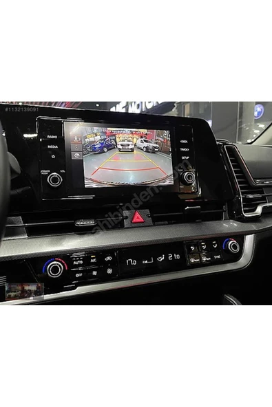 ZDN Case Kia Sportage Uyumlu 8 inç Multimedya 9H Nano Ekran Koruyucu 2020-2022