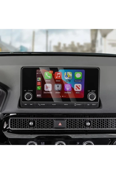 ZDN Case Honda Civic 2022 7 Inç Multimedya Navigasyon Ekran Koruyucu Cam - Resim 2