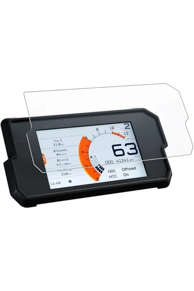 ZDN Case KTM RC 125   Dijital Gösterge 2024 Uyumlu 9H Nano Ekran Koruyucu Film