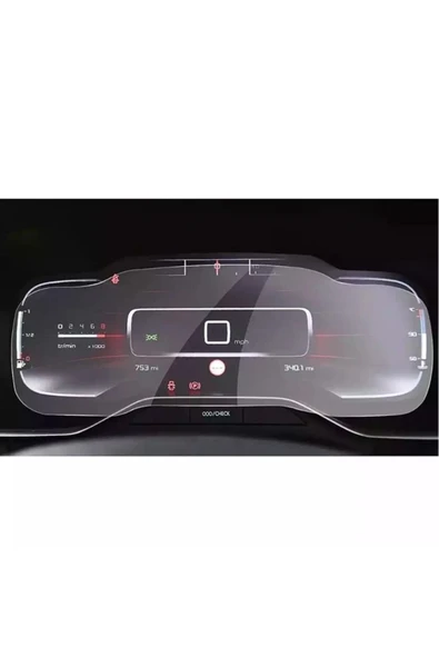 ZDN Case Citroen C5 Aircross Hayalet Dijital Gösterge Uyumlu Nano Ekran koruyucu 2018-2022