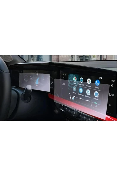 ZDN Case Opel Grandland Multimedya ve Dijital Gösterge Uyumlu 9H Nano Ekran Koruyucu 2021 - 2023
