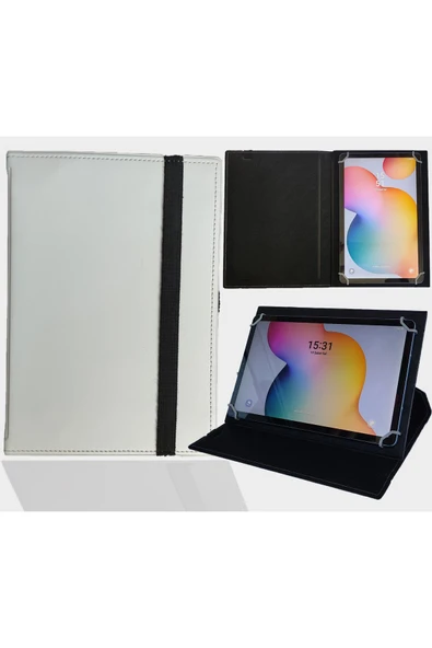 ZDN Case Reeder A8i Quad Rosey 8"  Tablet Uyumlu Standlı Üniversal Kapaklı Tablet Kılıfı ürün görseli