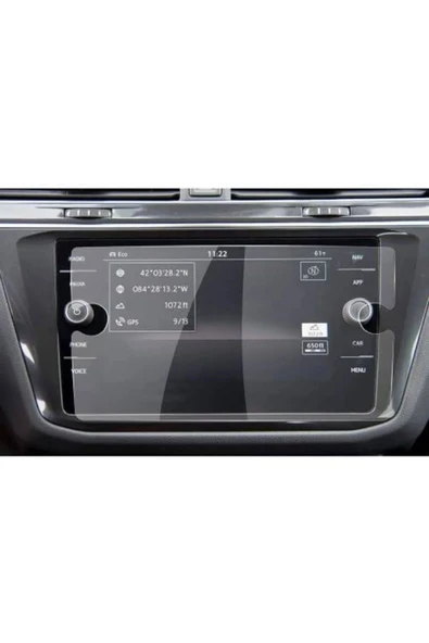 ZDN Case Volkswagen Yeni Golf 8 inç Navigasyon Multimedia Teyp Nano Ekran Koruyucu Film