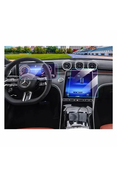 ZDN Case Mercedes S500 Navigasyon ve Dijital Gösterge Uyumlu 9H Nano Ekran Koruyucu 2024 ürün görseli