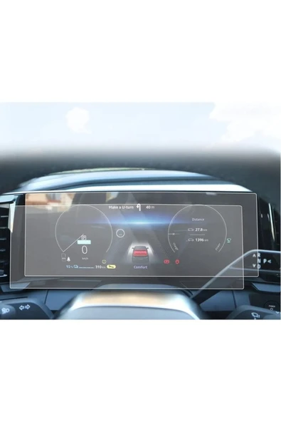 ZDN Case Renault Austral E-Tech Hybrid 2022-2023 Multimedya ve Gösterge Panel Uyumlu 9H Nano Ekran Koruyucu ürün görseli