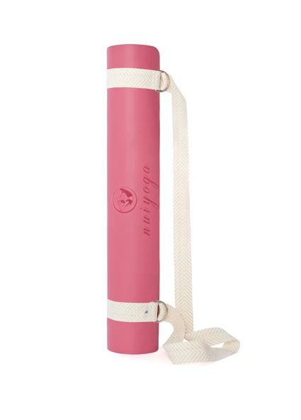 Beyaz Zebra Desenli Yoga Mat Taşıma Askısı - 2