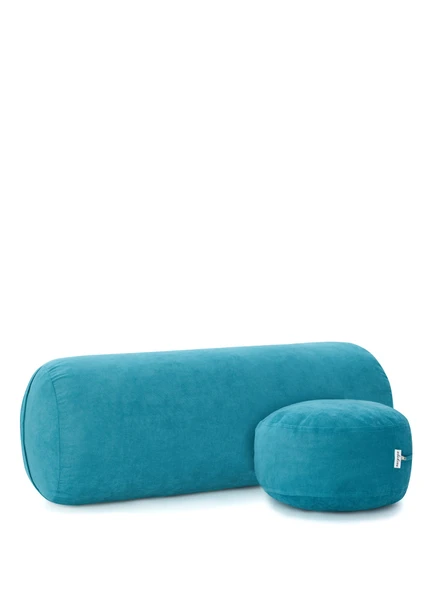 Petrol Mavisi Bolster & Meditasyon Minderi - 1