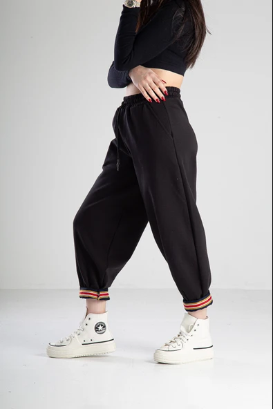 Paça Detaylı Pantolon - 2