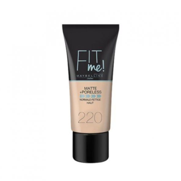 MAYBELLİNE FIT ME MATTE FDT 220 NATURAL BG