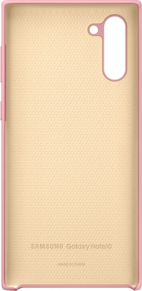 Samsung Galaxy Note 10 (N970) Silikon Cover Kılıf, Pembe EF-PN970TPEGWW - Resim 4