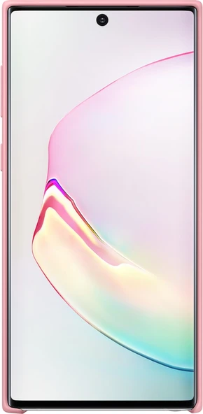 Samsung Galaxy Note 10 (N970) Silikon Cover Kılıf, Pembe EF-PN970TPEGWW - Resim 2