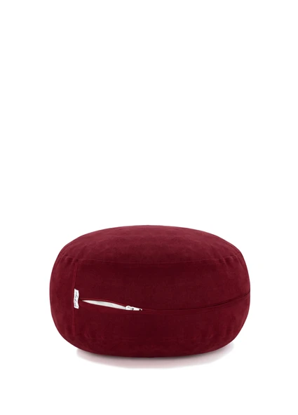 Bordo Meditasyon Minderi 33 Cm Çap - 2