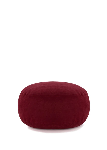 Bordo Meditasyon Minderi 33 Cm Çap