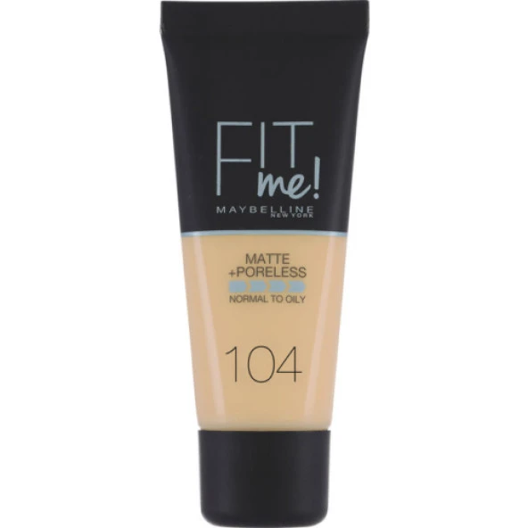 MAYBELLİNE FIT ME MATTE FDT 104 SOFT