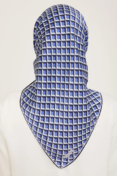 Armine E24YA9109D0232 Dj Saf İpek Eşarp 9109D (T) - Resim 3