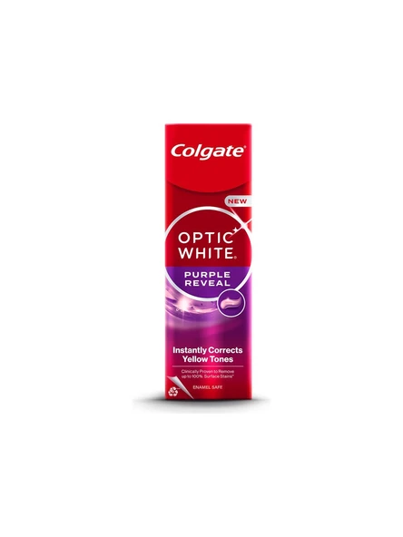 Colgate Optic White Purple Reveal 125 ml 2 Paket 2 Adet - 2