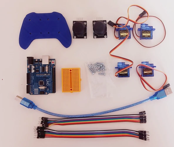Robotik Kol Seti 3D Baskı Montajlı - 3