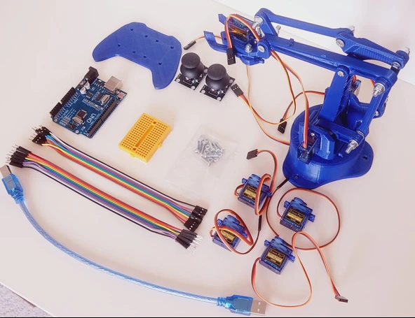 Robotik Kol Seti 3D Baskı Montajlı - 2
