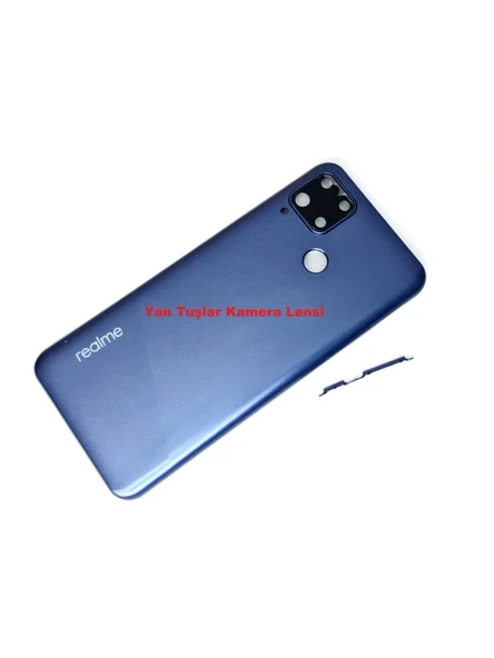 Oppo Realme C15 kasa Arka Pil Batarya Kapağı - 2