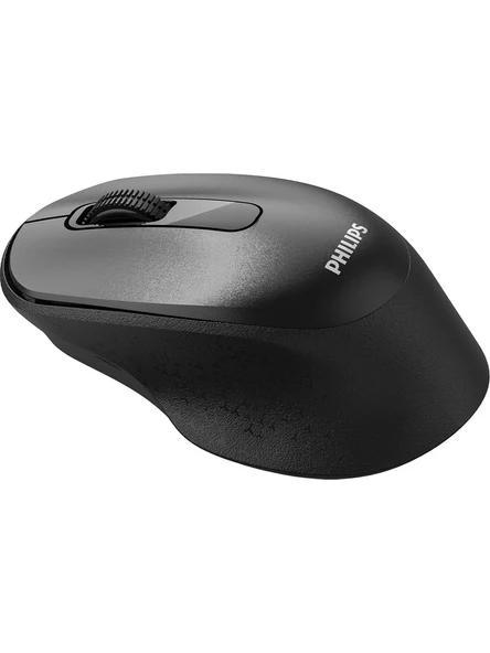 Philips SPK7448B Dual Mod 2.4 GHz + Bluetooth 1600DPI Ergonomik 3 Tuşlu Sessiz Optik Mouse Siyah - 2