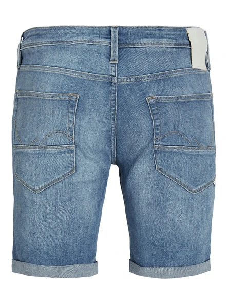 JACK JONES Erkek Likralı Kot Şort 12269608 - 2