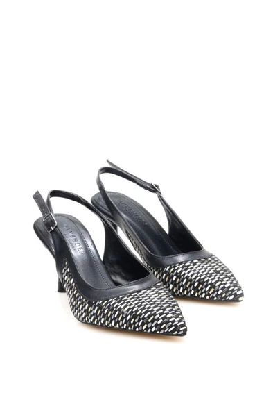 Papuçcity Ony 03129 7 Cm Topuklu Kadın Stiletto  Ayakkabı - 2