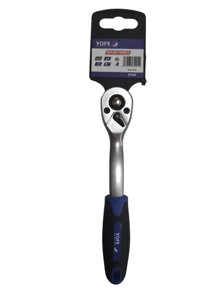 Yofe 1/4" Cırcır Kolu 72 Dişş