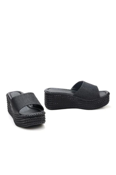 Papuçcity Hco 03239 Dolgu Topuk Kadın Günlük Terlik - 7