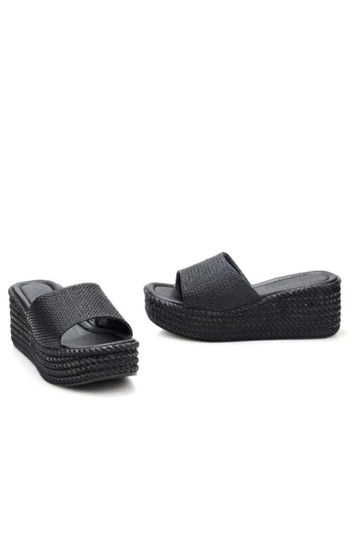 Papuçcity Hco 03239 Dolgu Topuk Kadın Günlük Terlik - 6