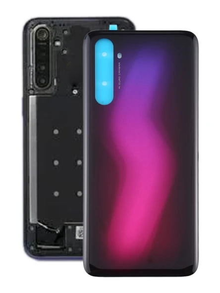 Realme 6 Pro Uyumlu Arka Pil Batarya Kapağı Cam RMX2061 RMX2063 - Resim 8