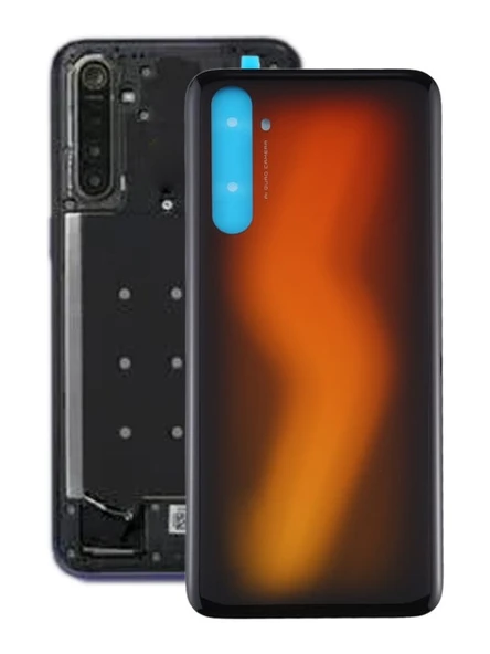 Realme 6 Pro Uyumlu Arka Pil Batarya Kapağı Cam RMX2061 RMX2063 - Resim 4