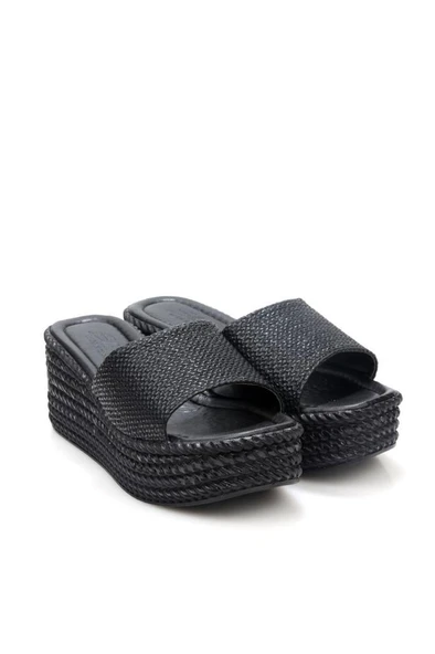 Papuçcity Hco 03239 Dolgu Topuk Kadın Günlük Terlik - 5