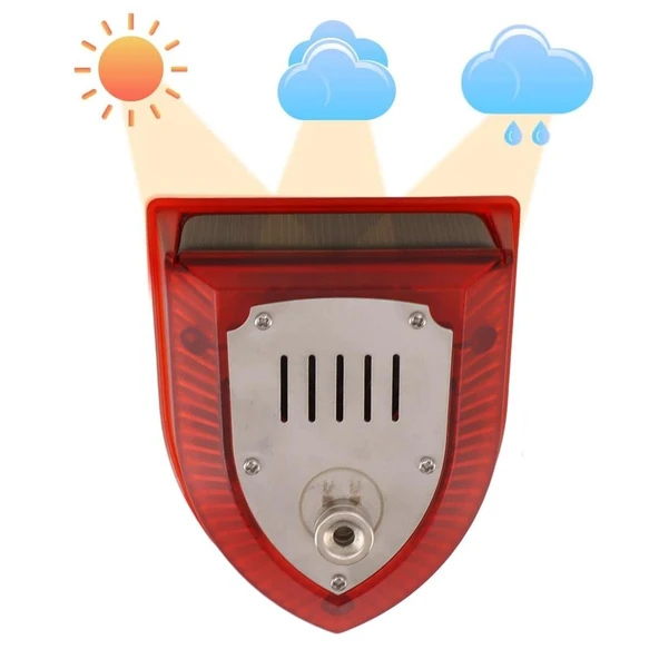 Ayt Powermaster PM-26954 Mikrofonlu Sesli Hayvan Kovucu Alarm Cihazı Solar Güneş Enerjili Panelli Vahşi Hayvan Kovacağı - 4