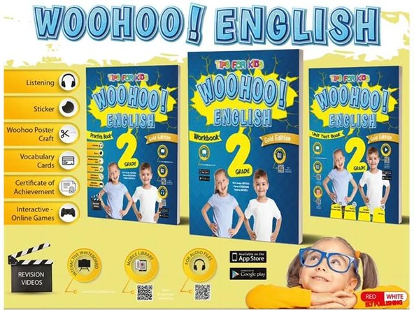 Red White 2. Sınıf Woohoo Super Kids