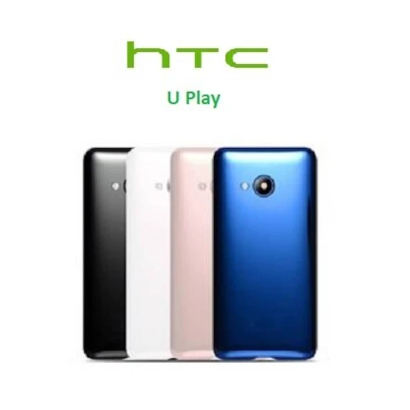 Htc U Play Arka Pil Batarya Kapağı Cam
